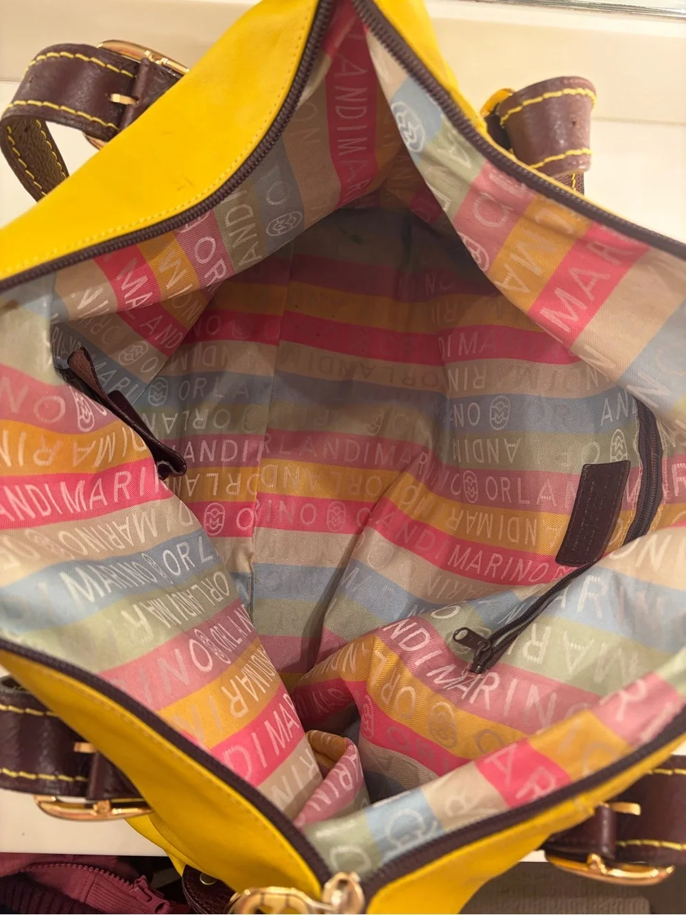 Marino Orlandi bright yellow